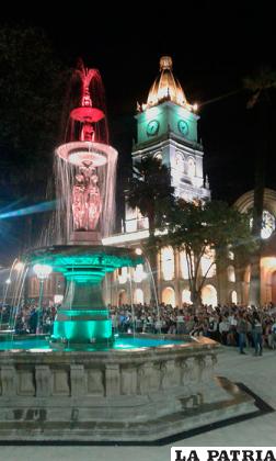 La Plaza 14 de Septiembre de Cochabamba