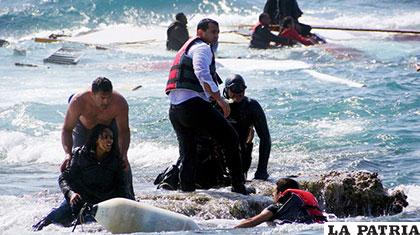 Naufragio en las aguas turcas del mar Egeo, con saldo de 39 personas muertas