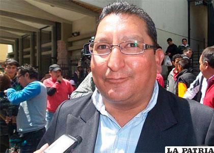Ismael Fernández, ejecutivo de choferes de Bolivia /Erbol/Archivo