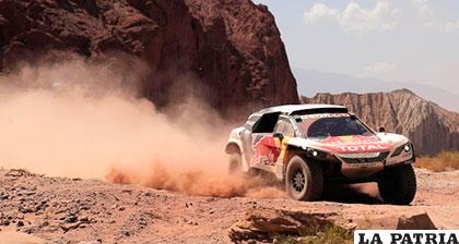 Sebastien Loeb llegó tercero en la etapa pero mantiene la punta en la general /diariolibre.com
