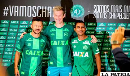 Rossi, Nadson y Douglas Grolli, los nuevos refuerzos del Chapecoense /as.com