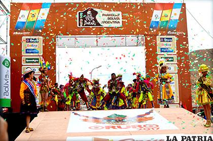 La gran fiesta fue en Oruro por el Rally Dakar /www.telesurtv.net