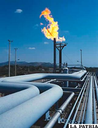 Ducto de exportación de gas de Bolivia a países vecinos