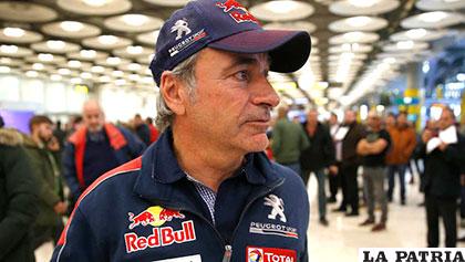 Carlos Sainz llegó este sábado a su país /mundodeportivo.com