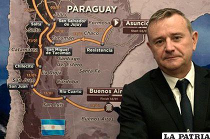 El director del Rally Dakar, Etienne Lavigne /antena2.com