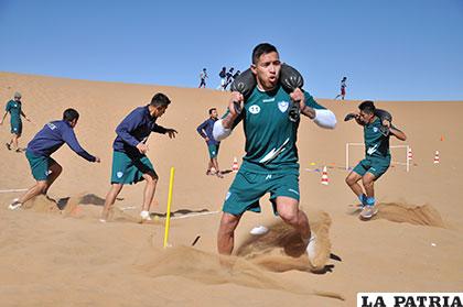 Gran parte de la pretemporada se realizará en las dunas de arena