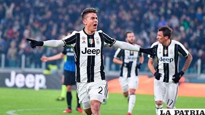 Dybala anotó el primer gol para la victoria de Juventus