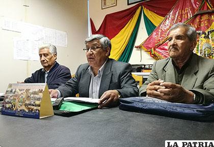 Los dirigentes de los jubilados manifestaron su rechazo al actual gerente de la CNS, Alfredo Jordán