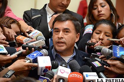 Ministro Quintana es el más observado del gabinete del Presidente Morales /ABI