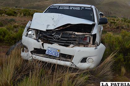 Un vehículo oficial protagonizó un incidente vial, en el que hubo heridos pero no víctimas fatales