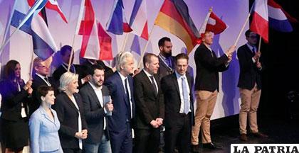 Los líderes de la ultraderecha europea