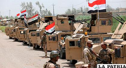 El ejército iraquí paulatinamente va recuperando territorio en Mosul