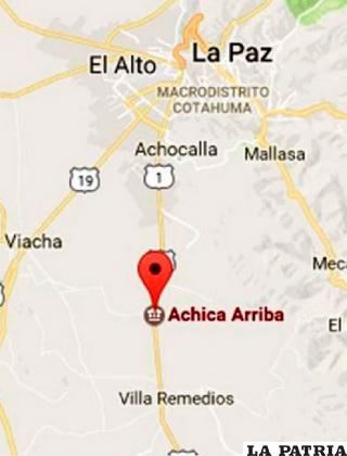 En cercanías de Achica Arriba ocurrió el incidente entre aduaneros y contrabandistas