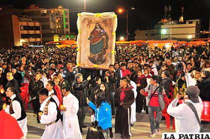 Peregrinación hacia la Virgen del Socavón se cumplirá el 1 de febrero