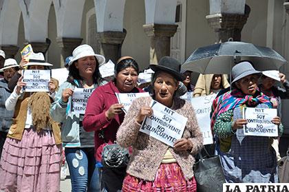 En Oruro conmemoraron el día de la dignidad del contribuyente