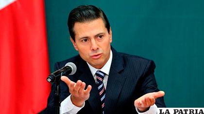 Enrique Peña Nieto, presidente de México está molesto con las declaraciones de Donald Trump /teinteresa.es