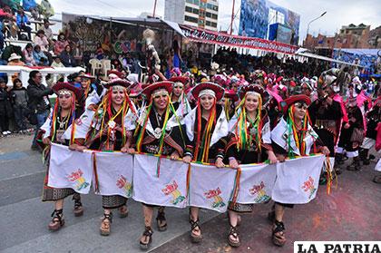 Se redujo la visita de extranjeros al Carnaval de Oruro /Archivo