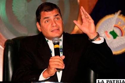 Rafael Correa considera que acciones de EE.UU. sobre inmigrantes son 