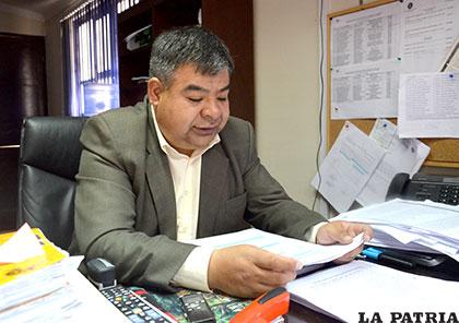 El fiscal de Distrito Mario Rocha recibió el informe de la denunciada