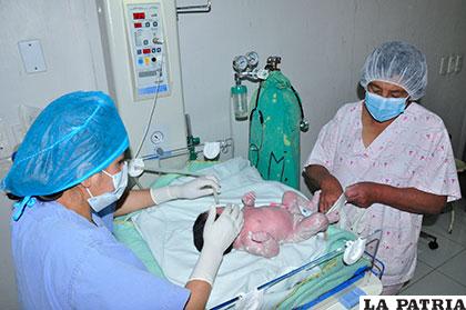 16 partos fueron atendidos en el hospital de tercer nivel Oruro - Corea /GAD-ORU