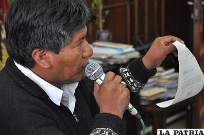 Gobernador de Oruro considera que hubo tres dificultades /Archivo