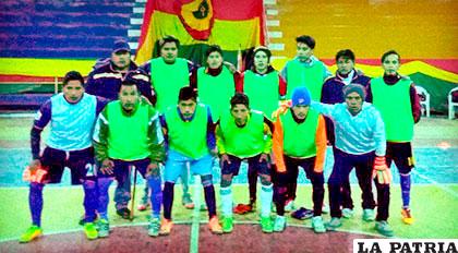 El combinado de Huanuni que participó en el nacional la gestión 2017 