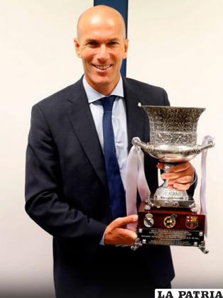 Zinedine Zidane ganó ocho títulos con el Real Madrid