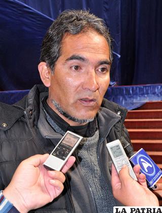 <b>Marcelo Lara - Secretario de Cultura y Turismo de la Gobernación de Oruro:</b> 