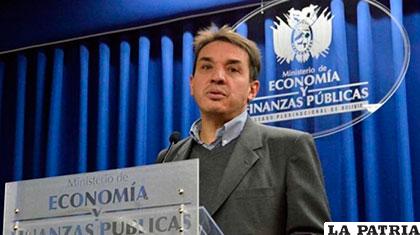 Mario Guillén, ministro de Economía y Finanzas