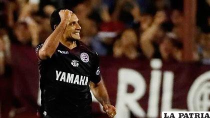 José Sand fue el goleador de Lanús