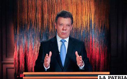 Presidente de Colombia, Juan Manuel Santos /Diario La Verdad