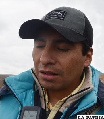 Responsable de turismo del GAMH, Oscar Cruz