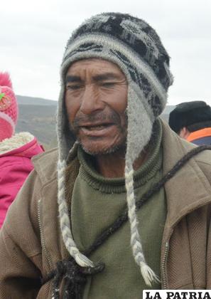 Comunario de Chacara, Apolinar Alave