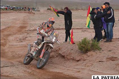 La española Laia Sanz llegó en la décima posición en la octava jornada /AS.COM