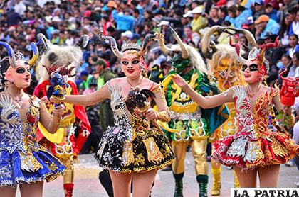 El Carnaval de Oruro es tema de capacitación de los periodistas /Archivo