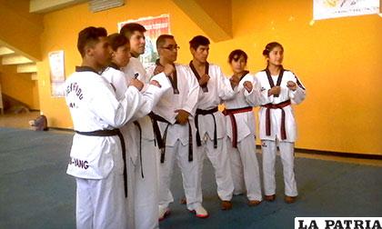 Taekwondistas orureños deberán seguir entrenando