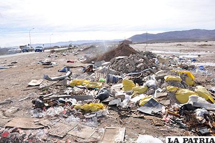 La imagen negativa que la basura deja de la ciudad