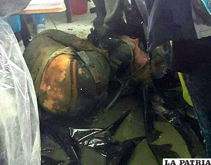 El cuerpo de Jesús, ya en la morgue en La Paz /REDES