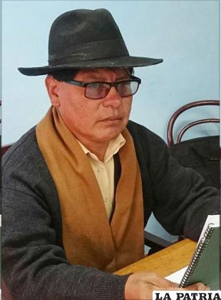 René Huallata, titular de la AFO