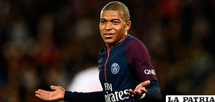 Kylian Mbappé, jugador del Paris Saint-Germain