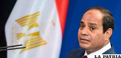 Abdelfatah al Sisi, presidente de Egipto /PULSO
