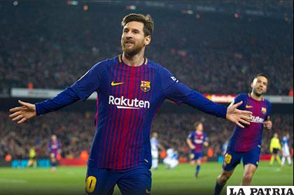Lionel Messi fue autor del segundo tanto del Barcelona que venció a Espanyol 2-0 por la Copa del Rey /as.com