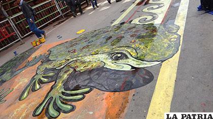 Artistas retomarán pintado para el Carnaval de Oruro