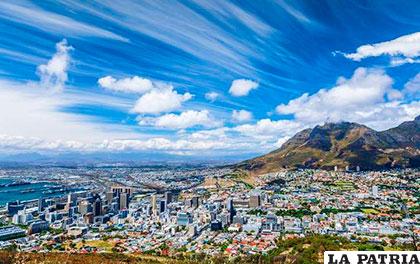 Vista general de la Ciudad del Cabo /clarin.com