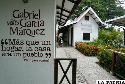 Casa Museo en Aracataca de Gabriel García Márquez