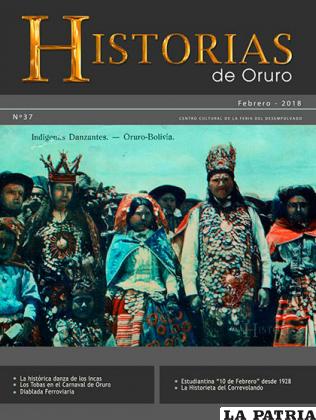 Portada de la revista Historias de Oruro 37