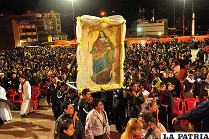 El aniversario de la Virgen del Socavón es un llamado de fe para la población