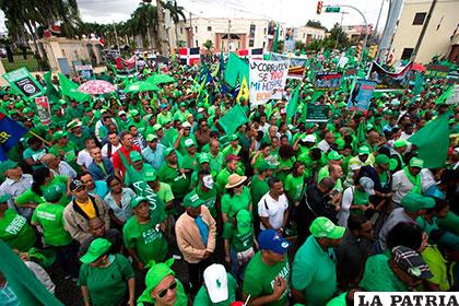 Miles tomaron las calles de Santo Domingo en contra de la corrupción e impunidad
