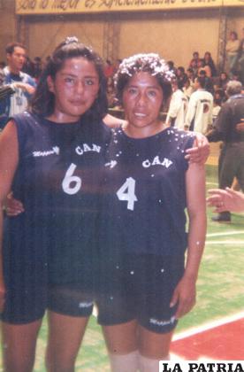 Junto a Rita Poma