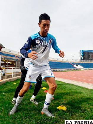 Iderf Yucra futbolista orureño